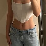 Princess Polly Kaeshia Ribbed Bustier Top Photo 1