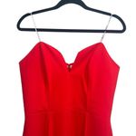 Amanda Uprichard x Revolve Cherri Strapless Maxi Gown In Crimson Red Photo 4