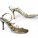 Stuart Weitzman ItGirl Gold Iridescent Heel Photo 3