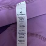 Lululemon Purple Scoop Neck Crisscross Strappy Yoga Athletic Sports Bra Top Sz 4 Photo 2