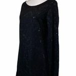 Calypso St. Barth  Medium Embroidered Sequins Long Sleeve Mini Casual Dress Photo 2