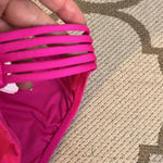 Seafolly  hot pink Rouleau Brazilian Bikini Bottoms Photo 8