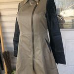 Bebe faux leather trench coat for women Photo 6