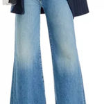 Mother The Roller Fray Jeans in Riding the Cliffside 26 Blue Photo 0