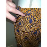 100% Silk Skirt w/ Pockets by Mooiloop sz 38|8 Blue Photo 2