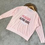Wildfox Couture Retro Babe Roadtrip Sweatshirt Oversized Pink Salt Barbie Size M Photo 3