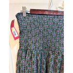 Xhilaration ✅3-for-$12✅ Whapllon Strapless Dress Black Purple Teal Geometric Mini Party Photo 4