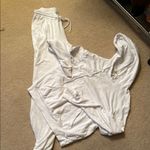 Cotton Citizen  White Hoodie and Sweatpants Set fits medium Photo 5