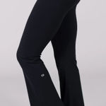 Splits59  Raquel Flare Pants Large Long Black Yoga Athleisure Lounge Cozy Sporty Photo 0