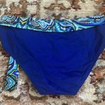 Tommy Bahama Blue Paisley Waist Tie Bikini Bottoms S Photo 1