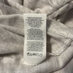 CAbi Snap Shoulder Sweatshirt Dove Gray Size Medium Hi-Lo Casual Photo 6