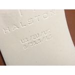 Halston Women's 6 Brown Vegan Leather Slip Photo 7