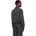 Sporty & Rich Sport Quarter Zip Sweater in Faded Black & Cream Small New Womens Photo 12