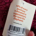 Ivory Ella  CHLOE FULL ZIP SHERPA JACKET CRANBERRY NWT M Photo 13