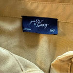 Milk & Honey women's mustard yellow long sleeve blouse Size M Photo 6