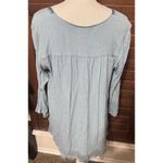 Knox Rose Sage Green Cardigan Jacket Embroidered Boho Tassel Sz M Crochet Trim Photo 4