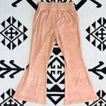 Aerie REAL Obsessed Velour High Waisted Kick-It Flare Pant in Toasty Medium Photo 6