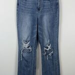 Judy Blue Straight Fit Jeans Denim Distressed Women's Size 30 or 11 Blue Relaxed Photo 1