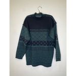 Obermeyer  Vintage Chloe Floral Embroidered Fair Isle Winter Ski Sweater EUC Sz S Photo 5