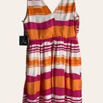 JACK by BB Dakota Jamband Wave Printed Scoop Neck Tank Mini Dress Photo 4