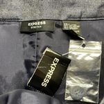 EXPRESS NWT Blue Sailor Button Front Lace Up Back Mini Skirt Photo 4