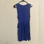 Fresh Produce  Dress Womens Size XS Blue Moonlight Sonia Wrap Stretch Pockets Photo 1