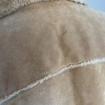 st. john's bay Women's Tan Suede/Shearling Button Up Jacket Size 2X Photo 6