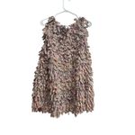 Anthropologie Hand Knit by Dollie Sherbet Loop Knit Vest Size M/L Photo 2