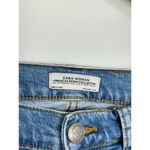ZARA  Women Pants Womens‎ Blue Distressed Jeans Size 2 Premium Denim Photo 5