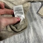 EXPRESS Cozy Beige Knit Tie-Front Sweater; Large Women’s Photo 5