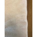 J.Crew  100% Merino Wool Ruffle Crewneck Long Sleeve Soft Pink Sweater Sze Small Photo 6