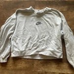 Nike  light lilac purple slightly cropped sweatshirt Photo 1