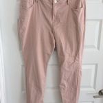 Lane Bryant Petite Skinny Pants Pink Size 18P Photo 0
