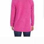 Wildfox Haley Brushed Pullover Long Sleeve Pink Cozy Soft Size Large Photo 1