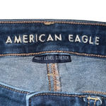 American Eagle  Super High‎ Rise Jeggings Dark Wash Ripped Distressed Jeans Photo 2