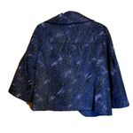 Peck & Peck  Womens Plus Size 14 Multicolor Textured Blazer Jacket Photo 2