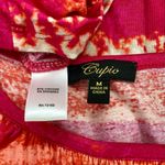 cupio Pink Orange Tie Dye Maxi Dress Boho Size Medium Photo 3