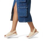 Sorel Viibe Slingback Sandals Honey White Leather Size 8.5 NWT Photo 0