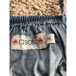 Ci Sono women’s small blue denim sleeveless jumpsuit Photo 3