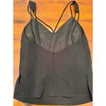 C/MEO COLLECTIVE  Learn To Share Top Black XS strappy sleeveless tank Photo 2