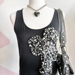 Twenty One Vintage Y2K 3D Bow Tank Top, Coquette Fairycore Early‎ 2000s Medium Photo 1