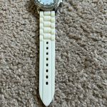 Charming Charlie women’s vintage white/silver silicon adjustable watch Photo 4