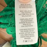 Aerie NWT  Padded Lace Strappy Bra in Alpine Green Photo 3