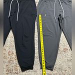 Fabletics  jogger scrub pants bundle of 2 pair size 3X gray black Photo 3
