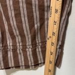 PACT Harbour Relaxed Pant in Husk Stripe Size XXL Brown Cotton Hemp Fall White Photo 8
