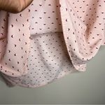 Old Navy Cottage Acorn Print Dainty Feminine Flare Sleeve Blouse Petal Pink Photo 3