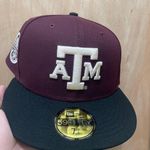 NCAA Texas A&M Aggies 100 years of basketball new era fitted size 7 1/4 brand new Photo 0