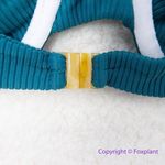 Aila Blue NEW Free People Cuba bikini Top - Teal Rib, size M Photo 10