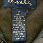 Denim & Co. black lightweight vest; size 1X Photo 6