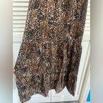 Miss Tina by Tina Knowles Cheetah Maxi‎ Dress Brown Photo 2